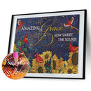 5D Diamond Painting Letters Partial Special Shape Drill DIY Home Decoration K