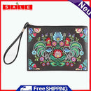 DIY Rooster Special Shaped Diamond Painting Women Wristlet Wallet Zipper Clutch