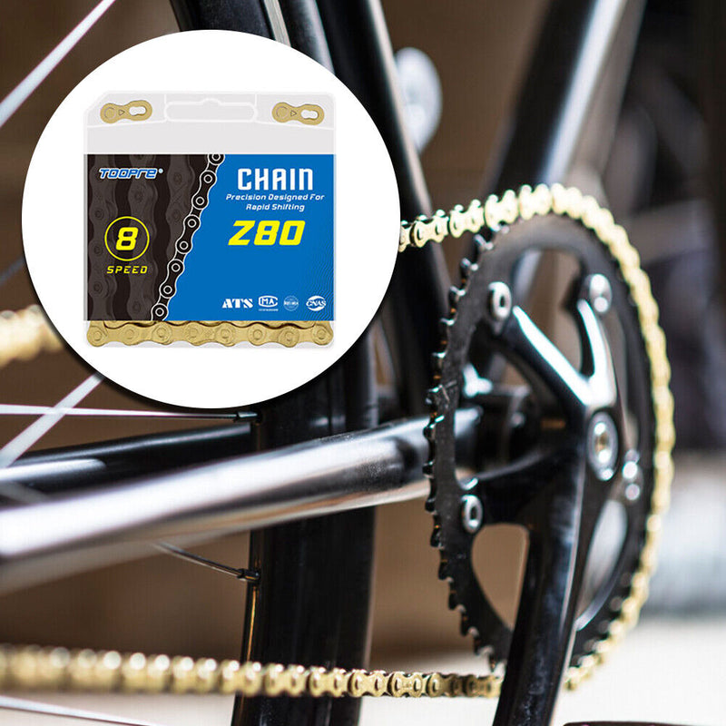 Bicycle Chains Variable Speed Anti-rust MTB Road Bike Chain Parts (6-7-8s) Newly