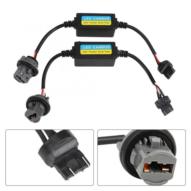 2pcs T20 7443 LED Turn Signal Canbus Anti Flicker Resistor Warning Cancellor