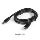 1m Type-C USB 3.1 Male to USB-C Female Extension Data Charging Cable Wire
