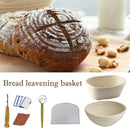Oval/Round Rattan Proving Bannetons Bread Proofing Basket Set Bread Baking Mold^