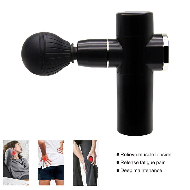 High Frequency Electric Deep Tissue Muscle Stimulator Fascial Massage Gun Relax