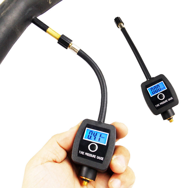 Digital Electronic Tire Pressure Gauge Meter Tester for Motorcycle Bicycle Newly
