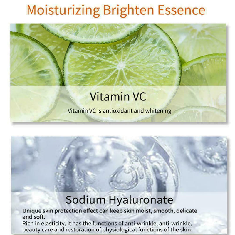 Vitamin C Toner Brightening Spray Moisturizing Pores Face Shrink Ser TI U9C3