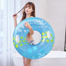 #A Stars Inflatable Swimming Rings 0.23mm Plastic Floating Swim Circle with Hand