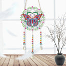 DIY Crystal Prism Teardrop Pendant Diamond Painting Kit Wind Chime (PFL01) Newly
