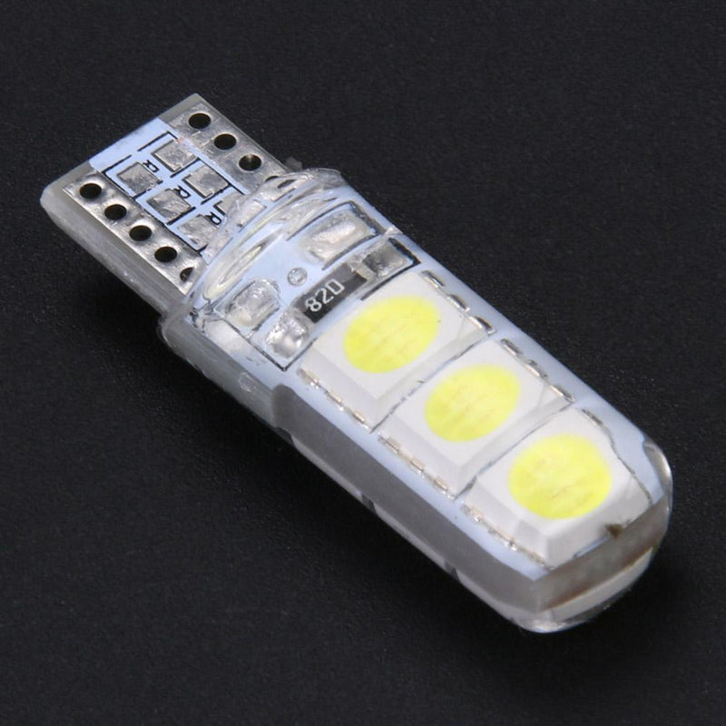 10Pcs T10 SMD 5050 LED Car Lightweight Waterproof White Wedge Lightweight Cars Small