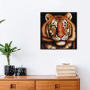 Full Cross Stitch 14CT Cotton Thread DIY Tiger Stamped Needlework Craft Home Art