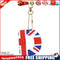Letter Crystal Diamond Painting Acrylic Keychain DIY Key Ring Pendant (D)