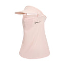 Golf Sun Visor Hat UPF 50+ Ice Silk Face Cover Neck Gaiter for Outdoor Sport