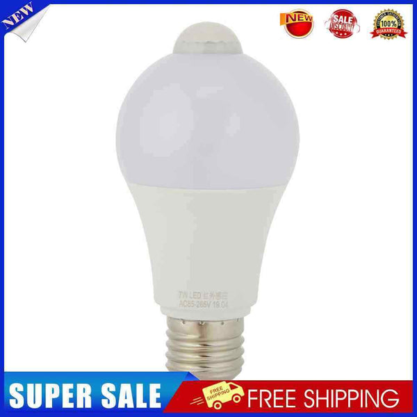 3pcs LED PIR Bulb Light Motion Sensor Lamp for Home Lighting(7W)