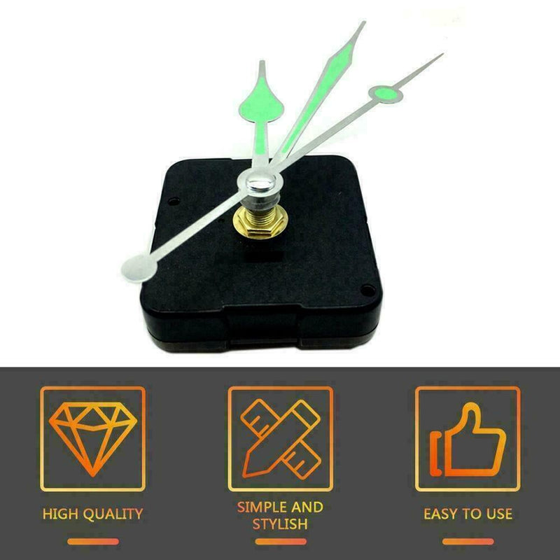 Long Hand Quartz Clock Movement Mechanism DIY Kit Hand R6Q1 sale Tool hot L0C1