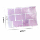 Beads Container Little Stuff Storing Transparent Storage Box Small Items Case