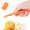 Easy Manual Fruit Citrus Oranges Peeler Slicer Cutter Tools Plastic Kitchen K5P6