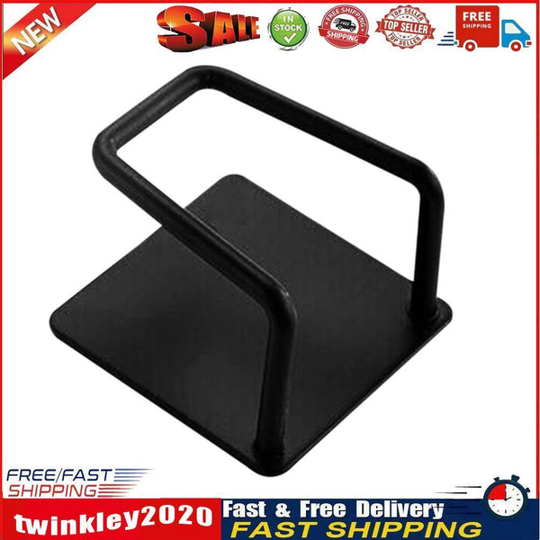 Bathroom Sponge Storage Wall Rack Sink Rack Self-adhesive Shelf (Black) Newly
