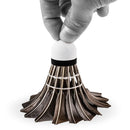 Household Durable Training Pro Ball Badminton Shuttlecock Goose Feather Black