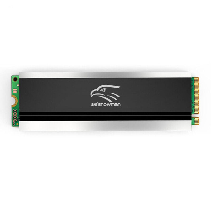 M.2 2280 SSD Heat Sink Cooler Thermal Pad Solid State Hard Disk Radiator Newly