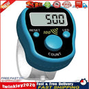 Mini Stitch Marker Row Finger Counter LCD Digital Hand Tally Tools (Green) Newly