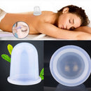 Silicone Anti Cellulite Massage Vacuum Therapy Body Cupping( Transparent) Newly