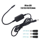Wifi Router 2.5/3.5/4.0/5.5mm Adapter Type C Cable USB C Conveter PD to DC 12V