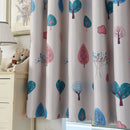 Window Curtain Drape Textile Printing Scarfs Valances for Bedroom Balcony