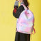 Gradient Women Waterproof Backpacks Girls Travel Big Capacity Shoulder Bags