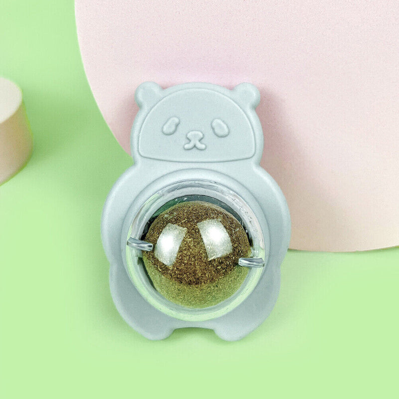 Catnip Ball Pets Cat Toys Licking Kitten Molar Teaser Cleaning Training Sup