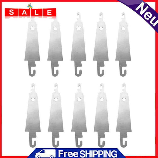 10pcs Needle Threader Stainless Steel Cross Stitch Needle Threading Guide Device