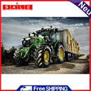 5D Full Drill Diamond Painting Cross Stitch Engineering Vehicle Rhinestone Art