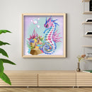 Diamond Painting 5D DIY Sea Horse Full Round Drill Rhinestone Picture Kit