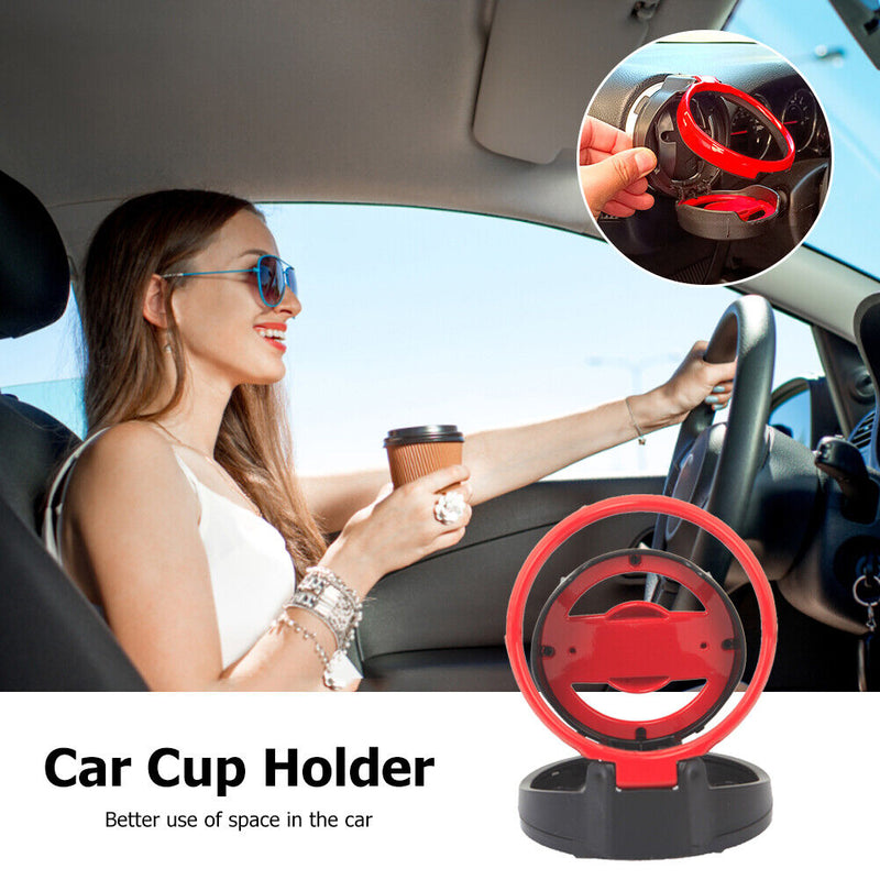 Air Vent Water Bottle Stand Foldable Car Cup Holder for Jeep Wrangler JL 18-2