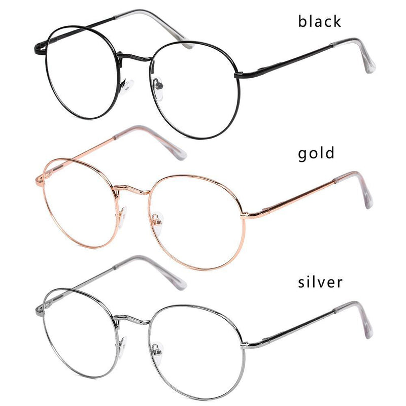 Vision Care Portable Optical Glasses Spectacles Round Glasses Eyeglasses Frame