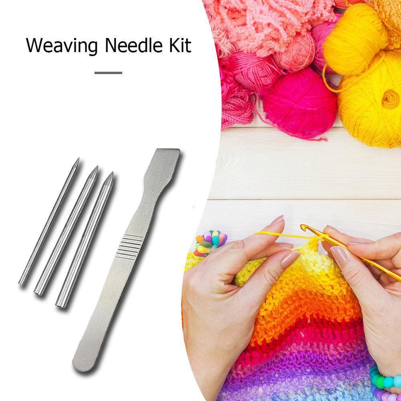 Stainless Steel 550 Paracord Bracelet Weaving Stitching Needle (B 6pcs)
