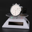 3pcs 360 Turntable Solar Showcase Display Stand 037B
