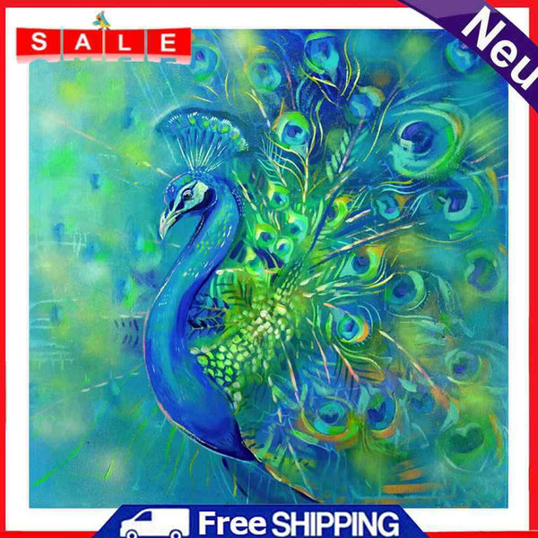 5D Diamond Painting Peafowl Set Full Round Mosaic Art Picture DIY Home Decor