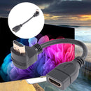 15cm 90 Degree Elbow HDMI-compatible Male Port to HDMI-compatible Female Po