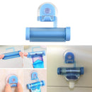 Hanging Rolling Tube Toothpaste Squeezer Facial Cleanser Dispenser (Blue) Newly