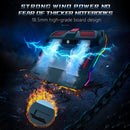 Gaming Laptop Air Flow Cooling Fan Notebook USB Cooler Radiator (Rainbow)
