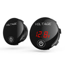 Touch Switch 5-48V Digital Panel Voltmeter Battery Capacity Tester for Car Car