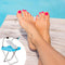 Toe Nail Polish Stool with Magnifying Glass Fan Light Manicure Nail Art Supplies