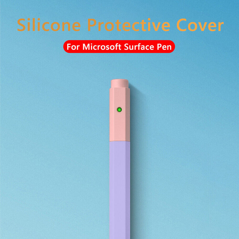 Stylus Protective Cover Non-slip Sweat-proof Tablet Pen Protector (Purple)