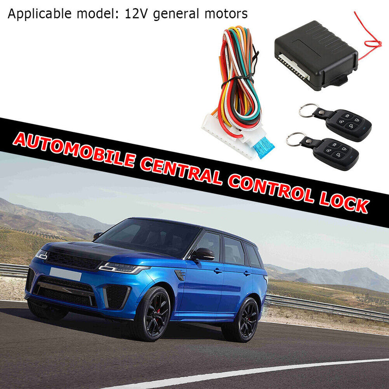 Car Remote Central Door Locking Kit Auto Keyless Entry Alarm System 410/T105