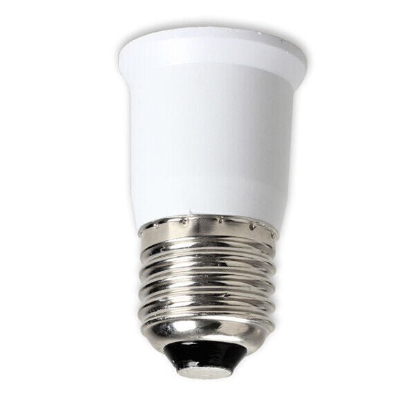E27 to E27 Extension Base CLF LED Light Bulb Lamp Adapter Socket Converter Newly