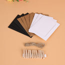 10pcs 5" Wall Hanging Photo Paper Frame Picture Display Modern Art Home