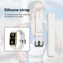 Silicone Strap for Huawei Watch Fit Mini Smartwatch Sports Bracelet (White)
