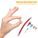 6pcs/set Bike Wheel Air Pump Adapter Inflating Needle MTB Valve Connector Pants