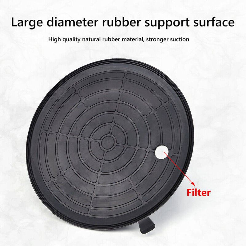 8 Inch Air Pump Suction Cup Large Bearing Capacity for Powerful Heavy-Duty Glass