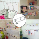 Wall Mounted Laundry Line Rope Clothes Rack Drying H Retractable Wire F1X7
