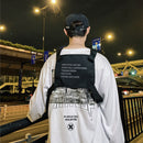 Hip Hop Vest Bag Men Women Oxford Cloth Waistcoat Streetwear Shoulder Belt